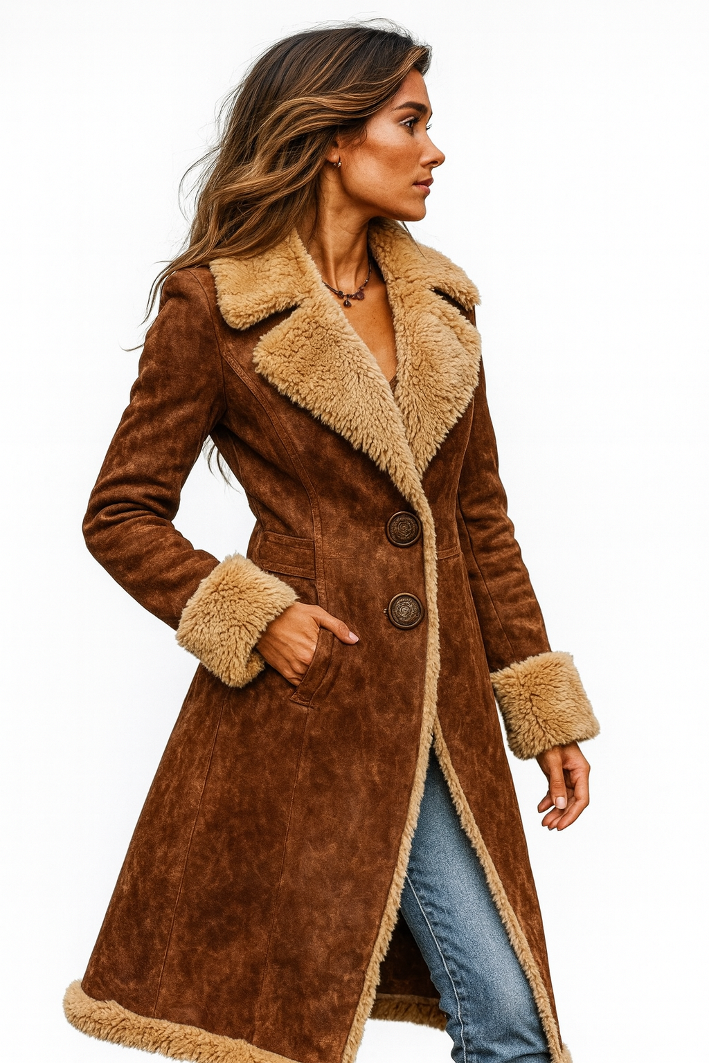 Melissa | Vintage Inspired Long Coat