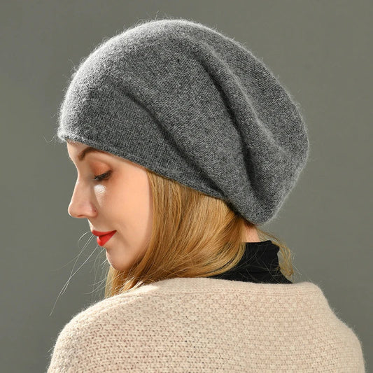 Jaysie | Cashmere Knitted Hat
