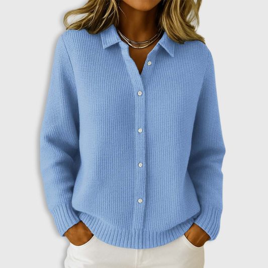 Elaine | Knit Button Cardigan