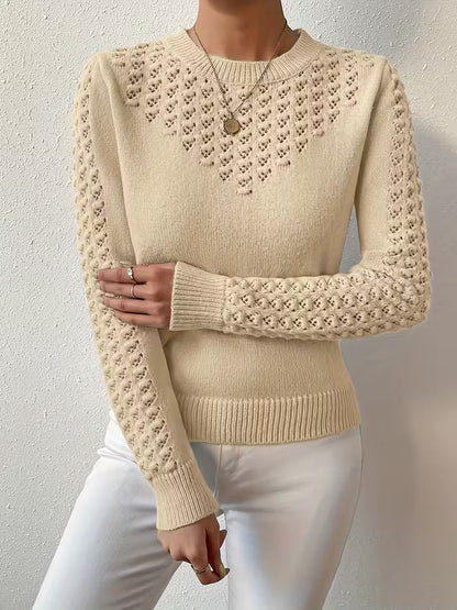 Shannen | Long Sleeve Knitted Sweater