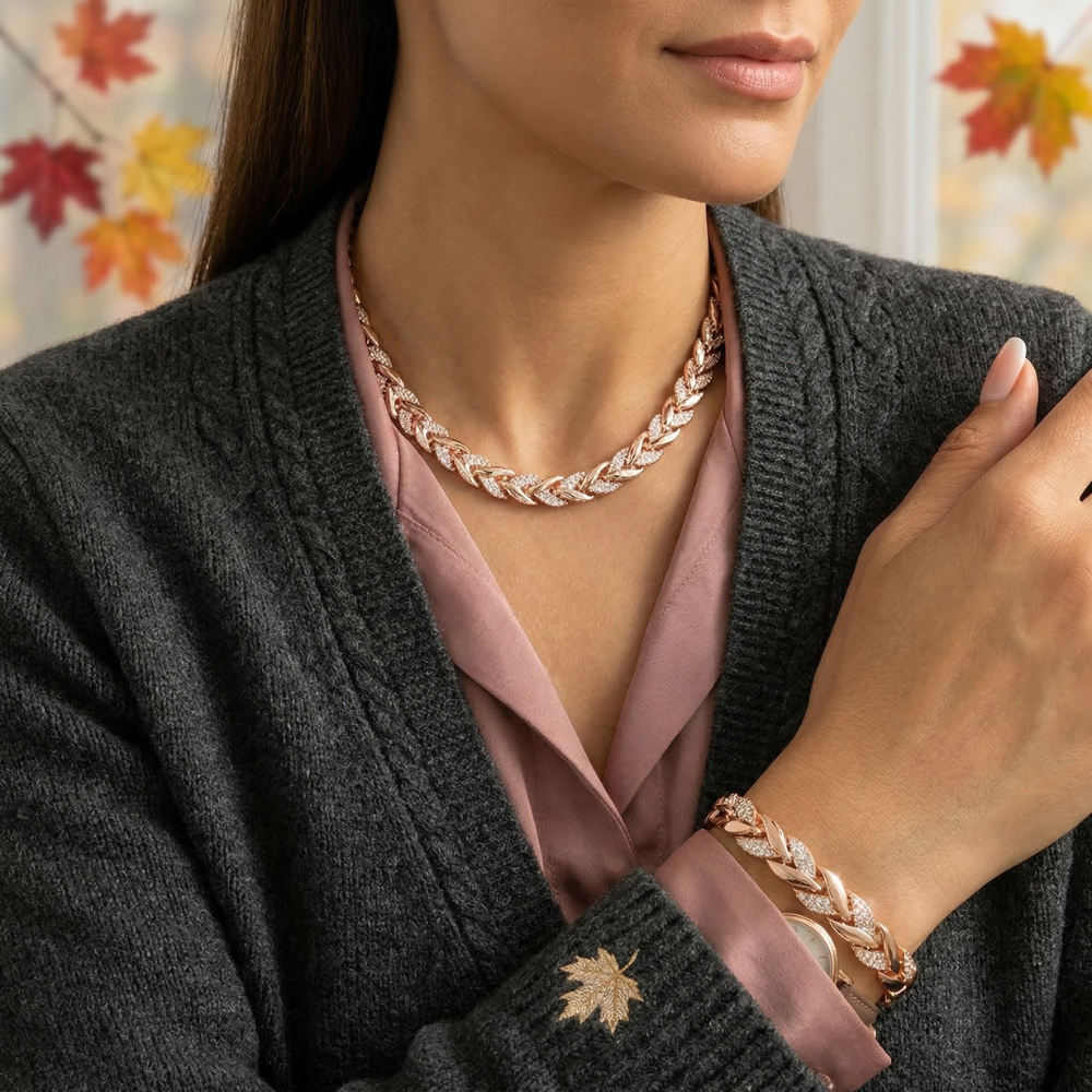 Prescillia, Fish Tail Jewelry Set