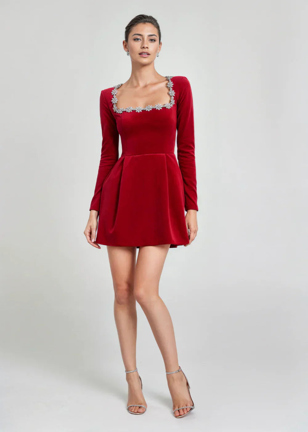 Mirriam | Classic Velvet Mini Dress