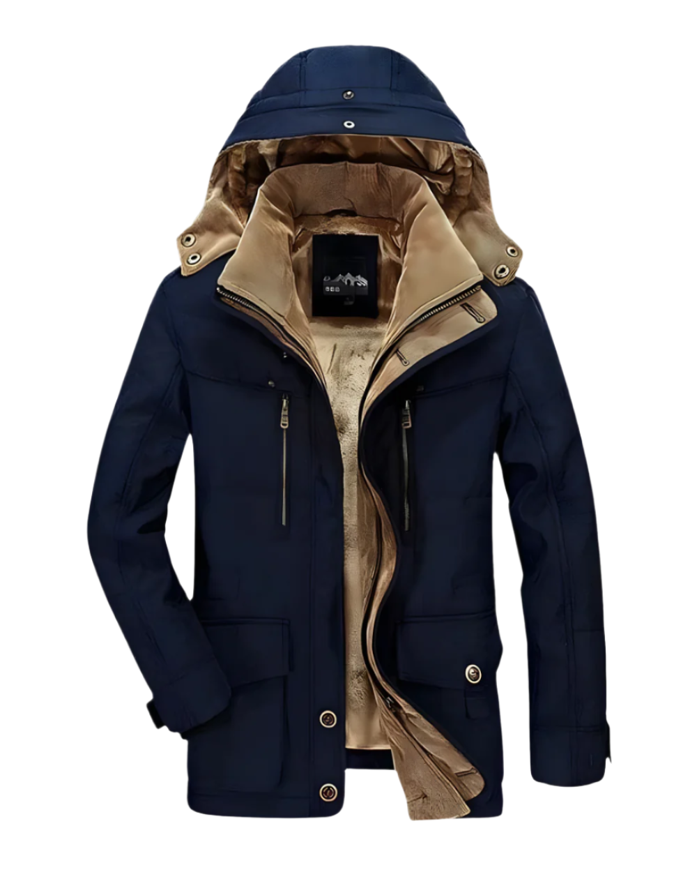 Aziel | Padded Winter Jacket With Multiple Pocket
