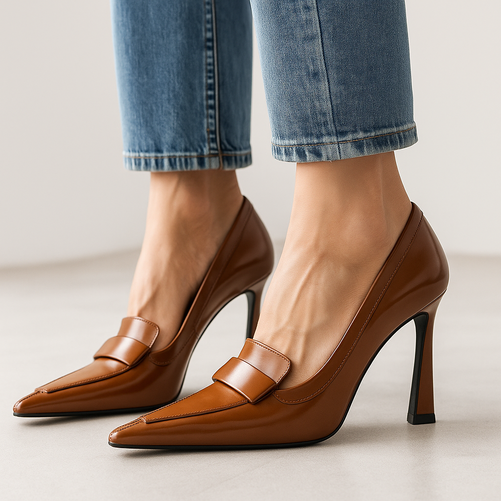 Nishadi | High Heel Pumps in Leather