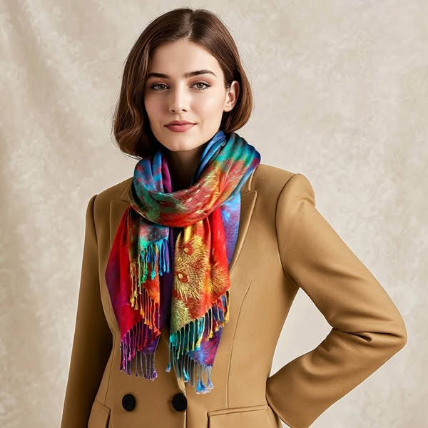 Flo | Boho Cashmere Scarf