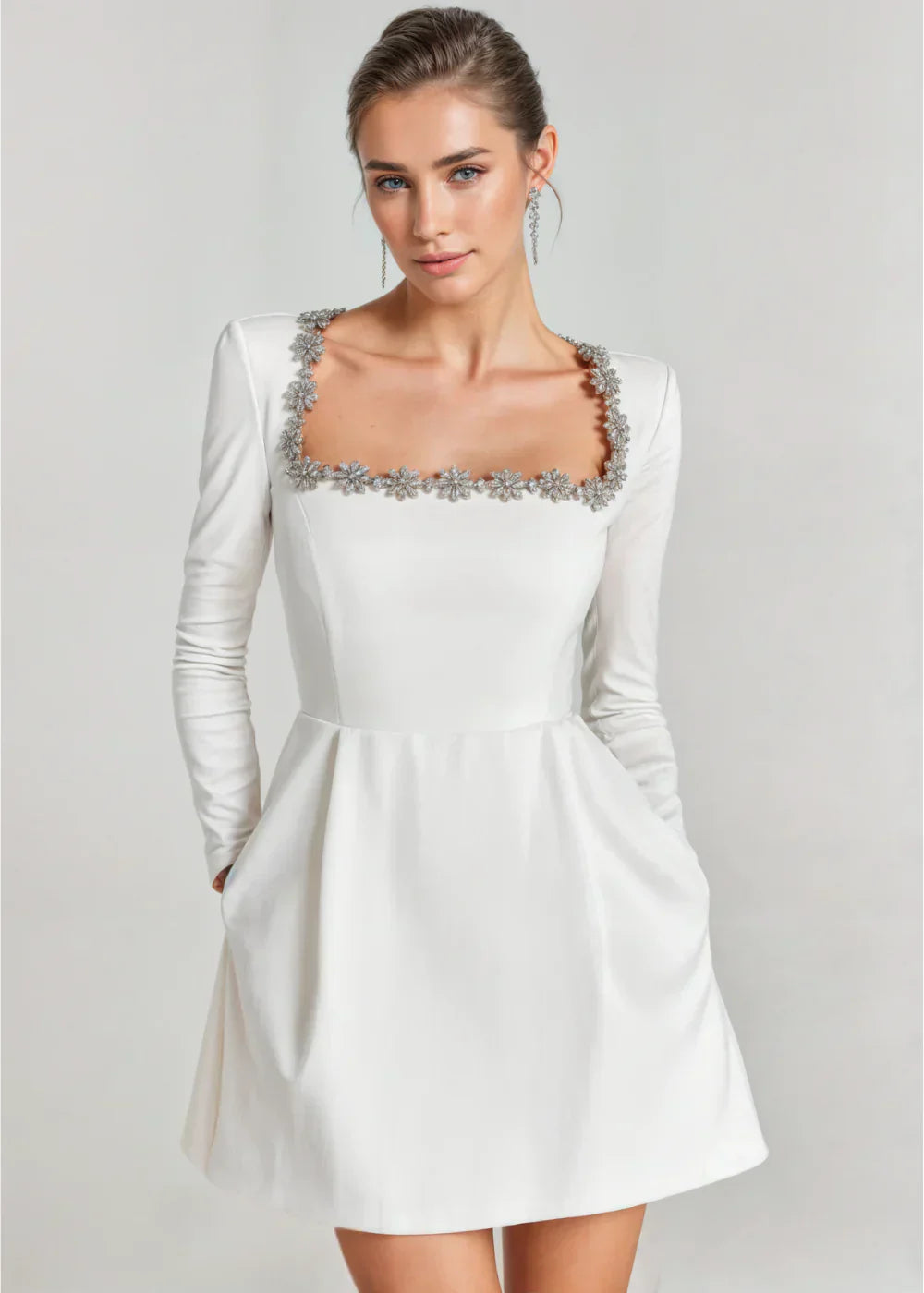 Mirriam | Classic Velvet Mini Dress