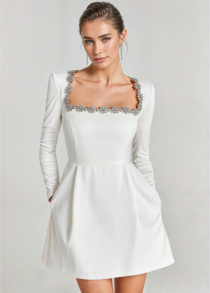 Mirriam | Classic Velvet Mini Dress