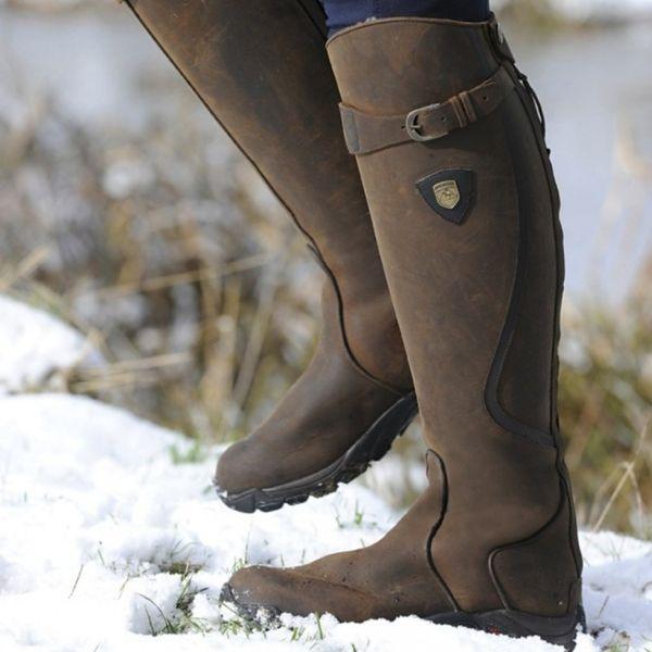 Tharika | Waterproof Leather Riding Boot