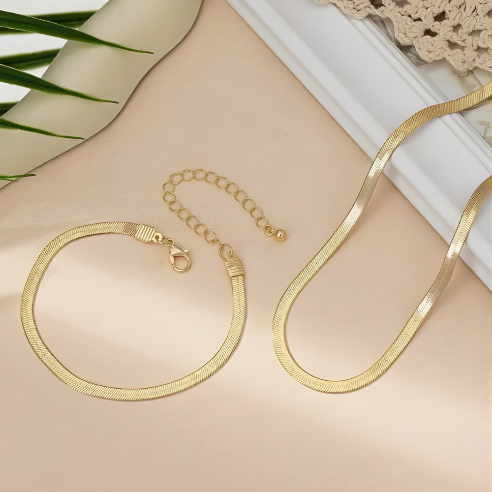 Sabrina | Women's Jewelry Golden Stainless Steel