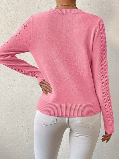 Shannen | Long Sleeve Knitted Sweater