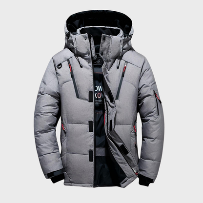 Leo | Warm men's winter jacket with high insulation