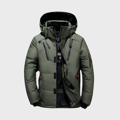 Leo | Warm men's winter jacket with high insulation
