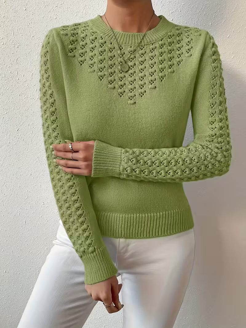 Shannen | Long Sleeve Knitted Sweater