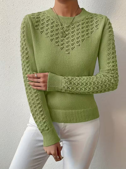 Shannen | Long Sleeve Knitted Sweater