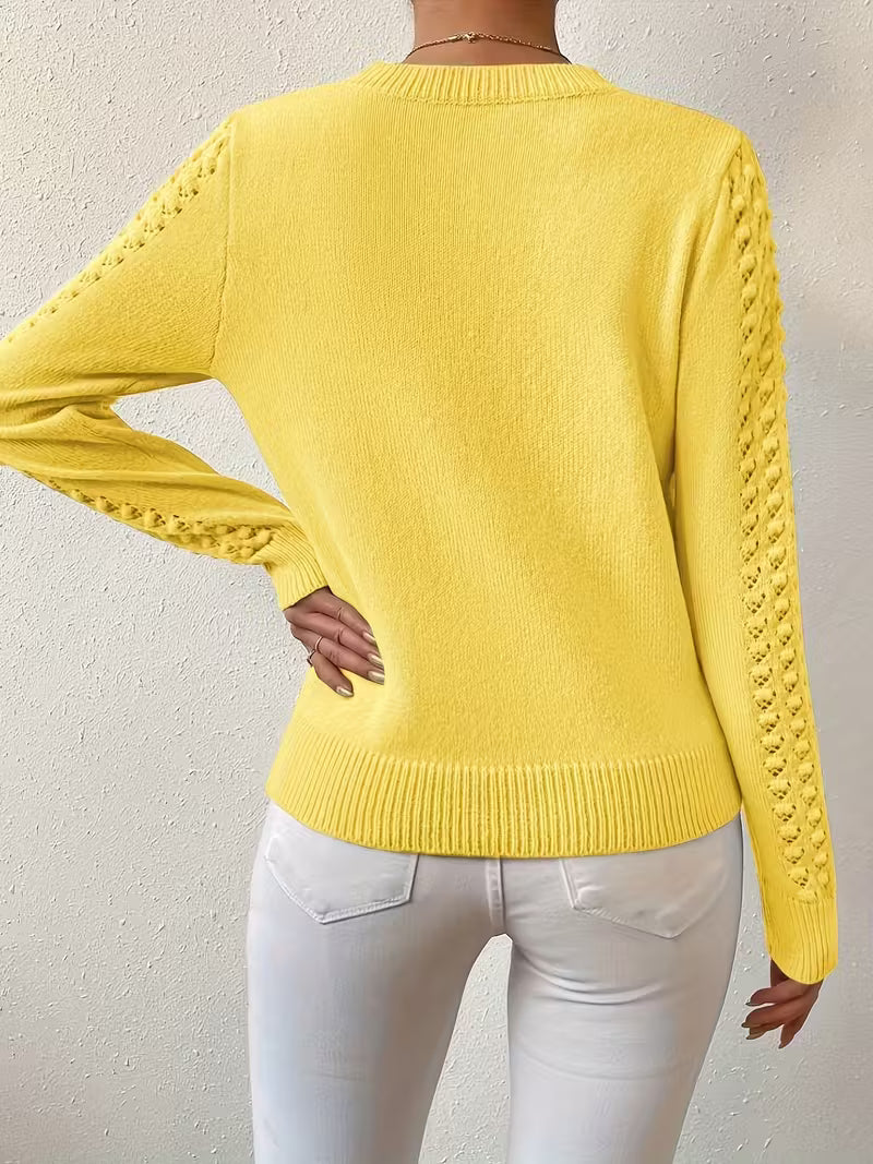 Shannen | Long Sleeve Knitted Sweater