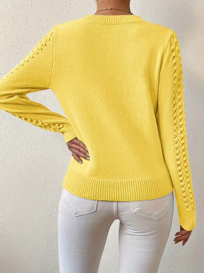 Shannen | Long Sleeve Knitted Sweater