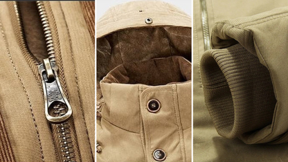 Aziel | Padded Winter Jacket With Multiple Pocket