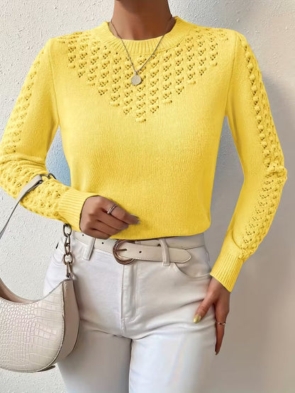 Shannen | Long Sleeve Knitted Sweater