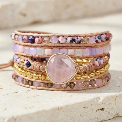 Judie | Healing Rose Quartz Bracelet