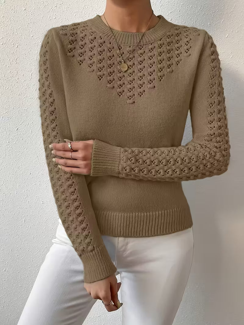 Shannen | Long Sleeve Knitted Sweater