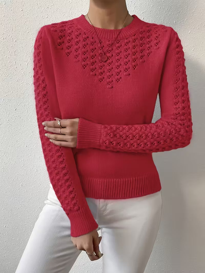 Shannen | Long Sleeve Knitted Sweater