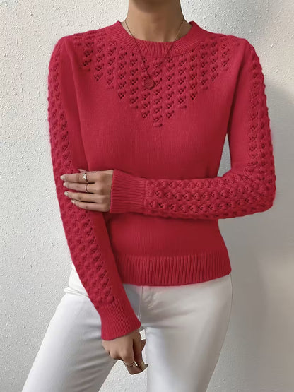 Shannen | Long Sleeve Knitted Sweater