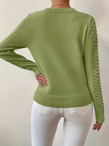 Shannen | Long Sleeve Knitted Sweater