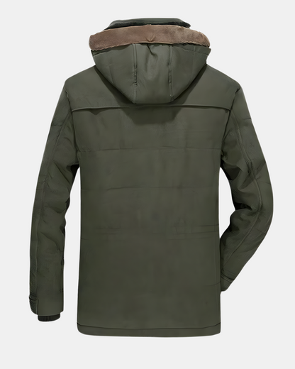 Aziel | Padded Winter Jacket With Multiple Pocket