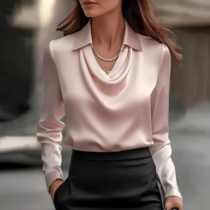 Fiona | Satin Blouse