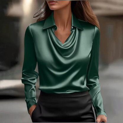 Fiona | Satin Blouse