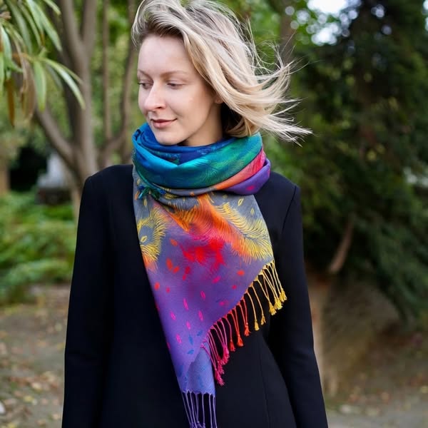Flo | Boho Cashmere Scarf