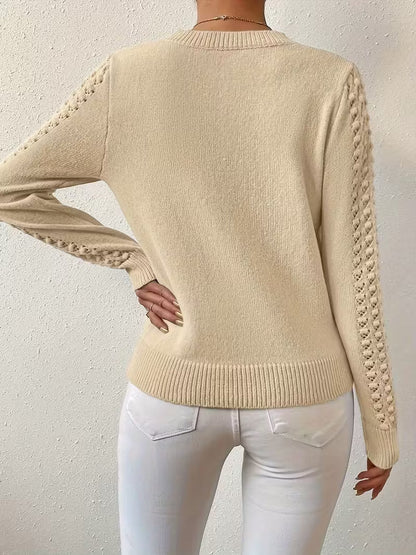 Shannen | Long Sleeve Knitted Sweater