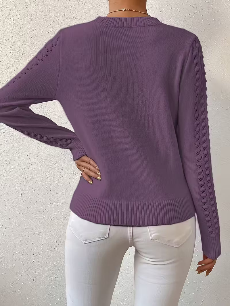 Shannen | Long Sleeve Knitted Sweater