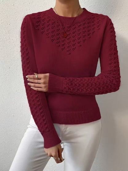 Shannen | Long Sleeve Knitted Sweater