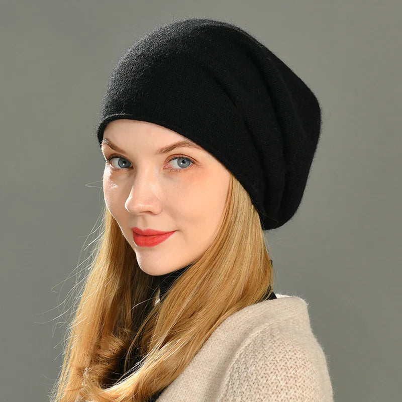 Jaysie | Cashmere Knitted Hat