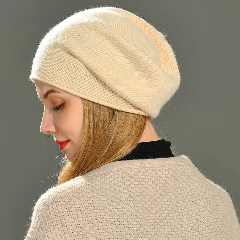 Jaysie | Cashmere Knitted Hat