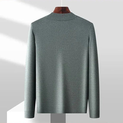 Calanthe | Long Sleeve Jacquard Sweater