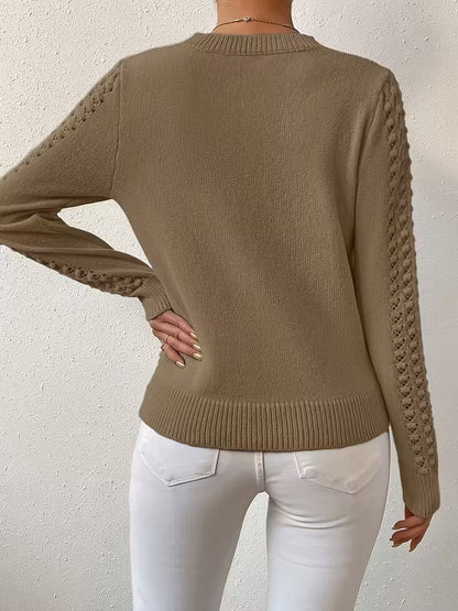 Shannen | Long Sleeve Knitted Sweater
