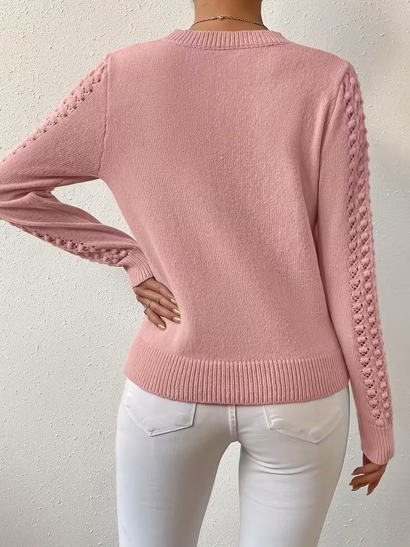 Shannen | Long Sleeve Knitted Sweater
