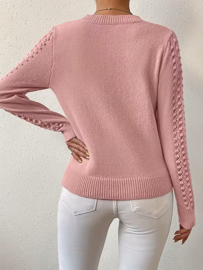 Shannen | Long Sleeve Knitted Sweater