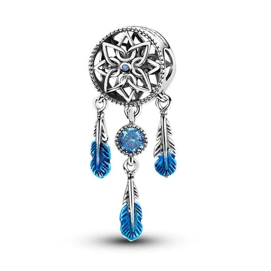 Steph | Blue Dream Catcher Charm