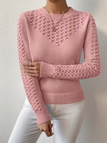Shannen | Long Sleeve Knitted Sweater