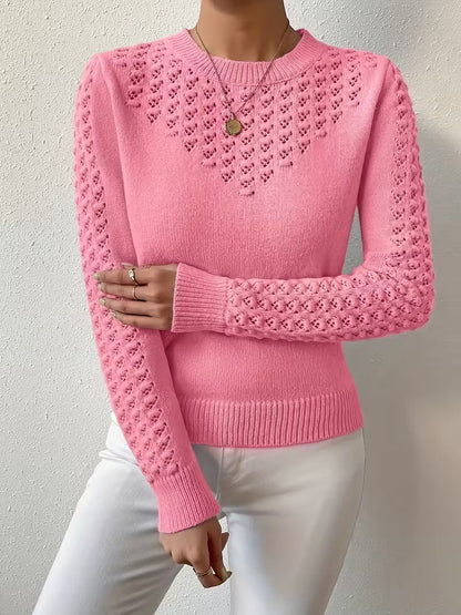 Shannen | Long Sleeve Knitted Sweater