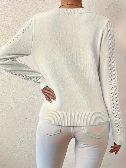 Shannen | Long Sleeve Knitted Sweater