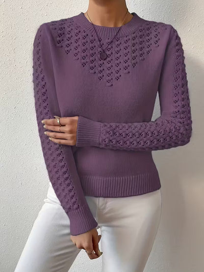Shannen | Long Sleeve Knitted Sweater