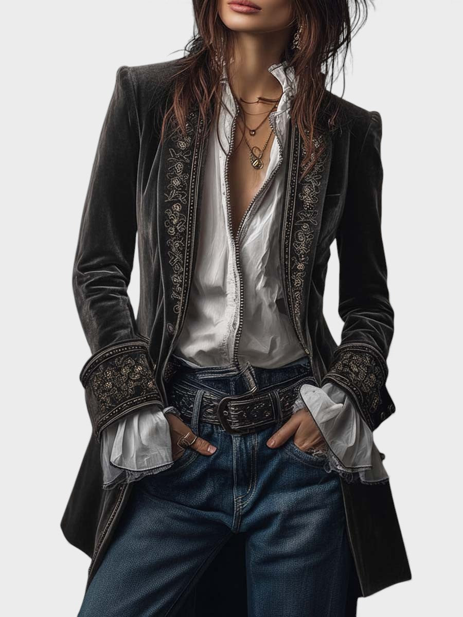 Cezara | Elegant Fleece Jacket