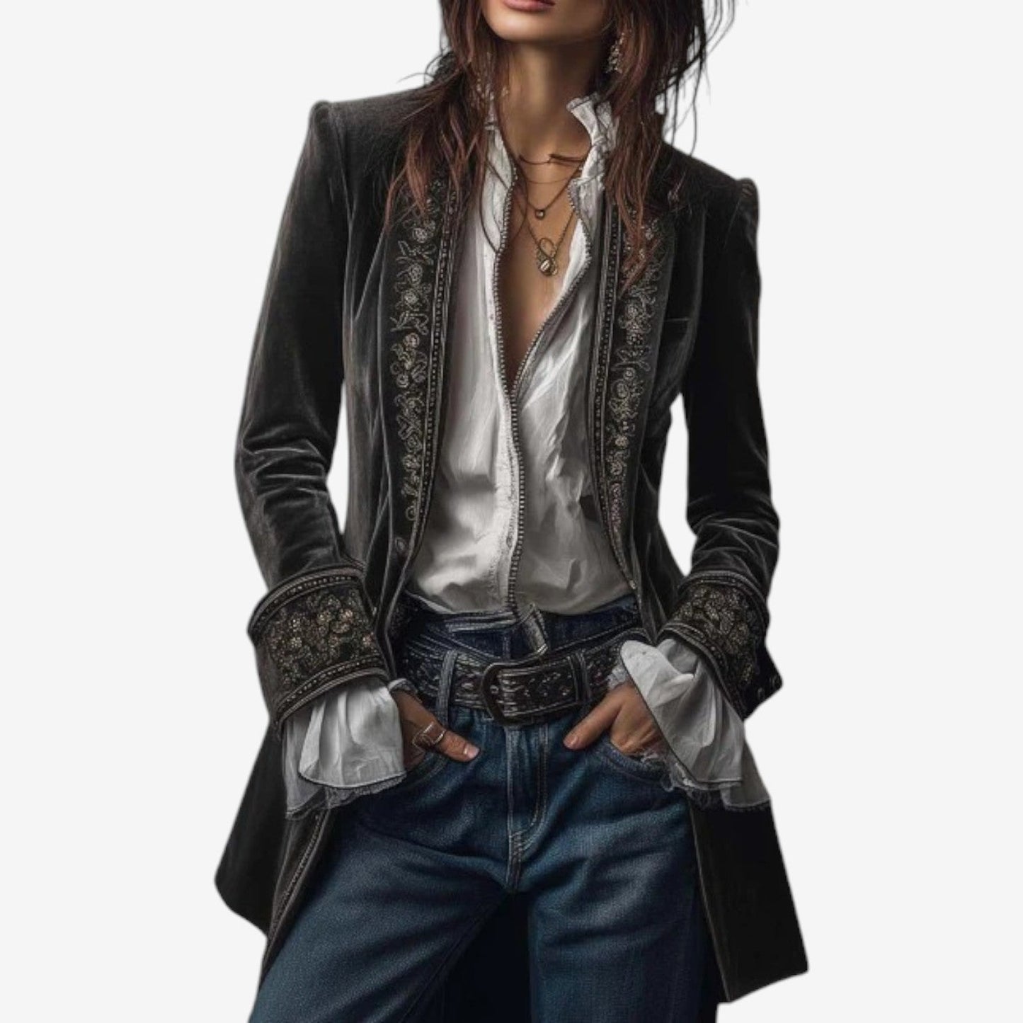 Rosaline | Embroidered blazer