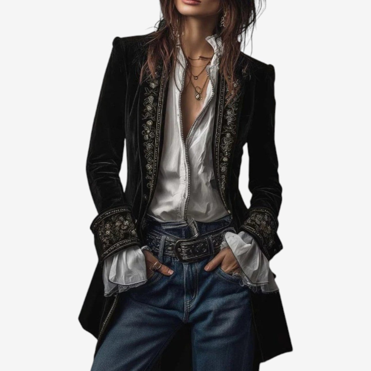 Rosaline | Embroidered blazer