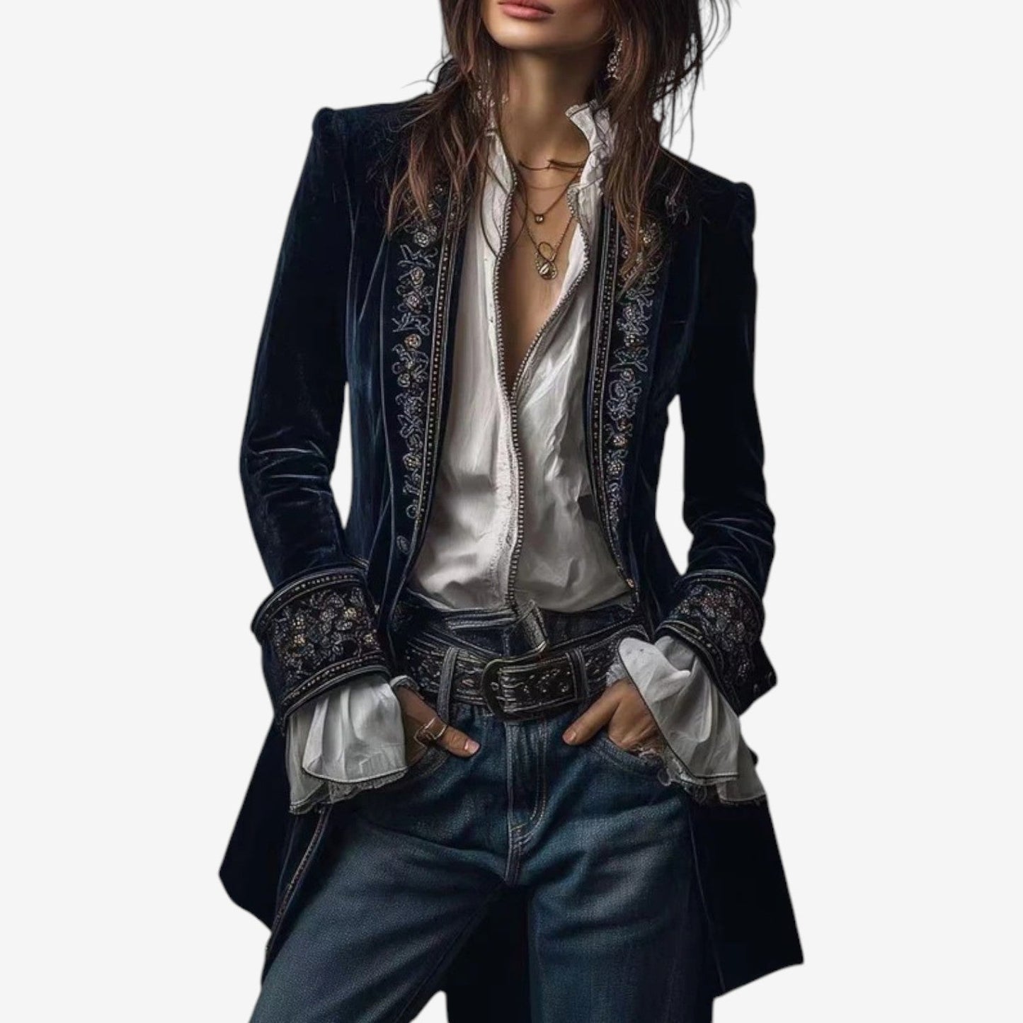 Rosaline | Embroidered blazer