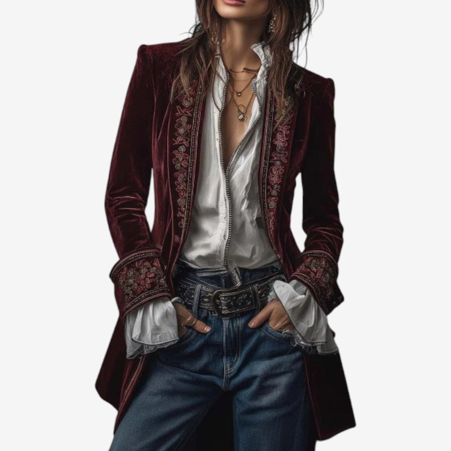 Rosaline | Embroidered blazer